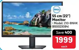 Makro Dell 55 cm 22" Monitor offer