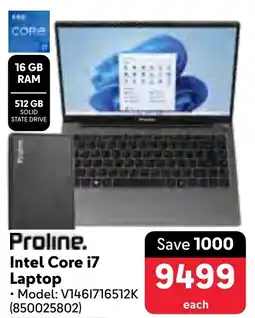 Makro Proline Intel Core i7 Laptop offer