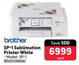 Makro Brother SP-1 Sublimation Printer White offer