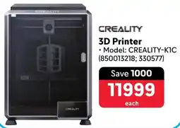 Makro Creality 3D Printer offer