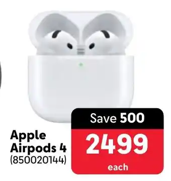 Makro Apple Airpods 4 offer