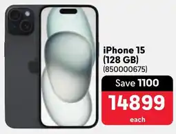Makro iPhone 15 128GB offer