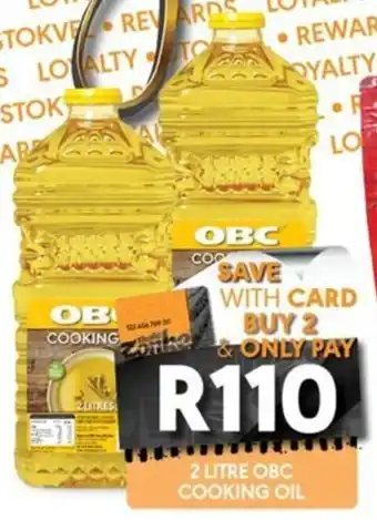 OBC Meat & Chicken Obc cooking oil offer