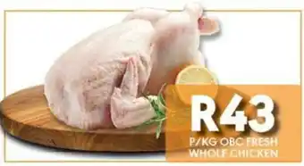 OBC Meat & Chicken Obc fresh whole chicken offer