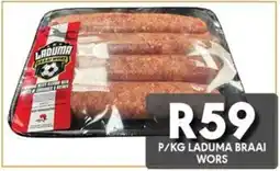 OBC Meat & Chicken Laduma braai wors offer