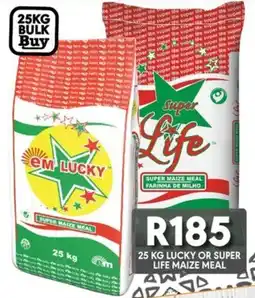 OBC Meat & Chicken Lucky or super life maize meal offer