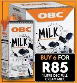 OBC Meat & Chicken Obc full cream milk offer