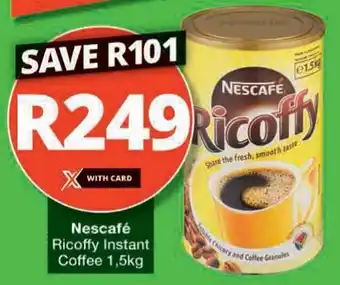 Checkers Hyper Nescafé Ricoffy Instant Coffee offer