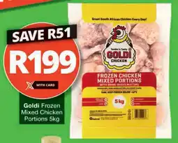 Checkers Hyper Goldi Frozen Mixed Chicken Portions offer
