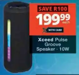 Checkers Hyper Xceed Pulse Groove Speaker offer