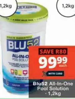 Checkers Hyper Blu52 All-In-One Pool Solution offer