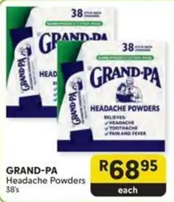 Makro GRAND-PA Headache Powders offer