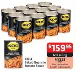 Makro KOO Baked Beans in Tomato Sauce offer