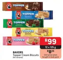 Makro BAKERS Topper Cream Biscuits offer