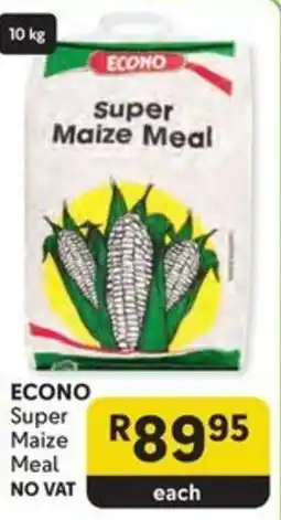 Makro ECONO Super Maize Meal offer