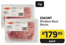 Makro ESKORT Rindless Back Bacon offer