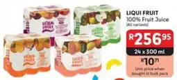 Makro LIQUI FRUIT 100% Fruit Juice offer