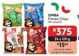 Makro SIMBA Potato Chips offer