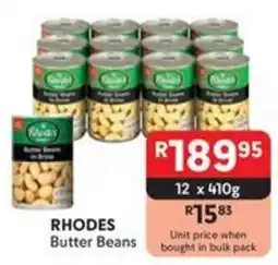 Makro RHODES Butter Beans offer