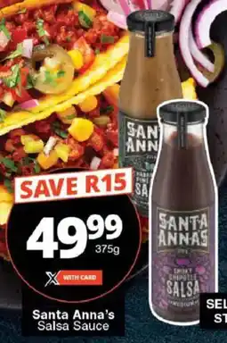 Checkers Santa Anna's Salsa Sauce offer