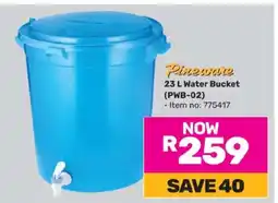 Game Pineware 23 L Water Bucket (PWB-02) offer