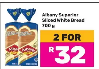 Game Albany Superior Sliced White Bread 700 g offer