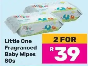 Game Little One Fragranced Baby Wipes-80s offer