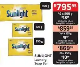 Makro SUNLIGHT Laundry Soap Bar offer