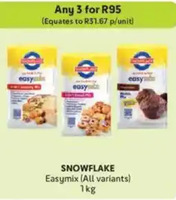 Makro SNOWFLAKE Easymix offer