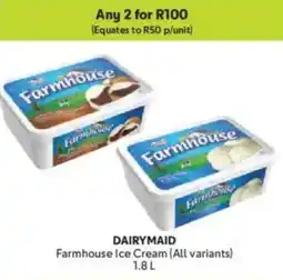 Makro DAIRYMAID Farmhouse Ice Cream offer