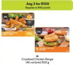 Makro m Crumbed Chicken Range offer