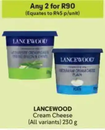 Makro LANCEWOOD Cream Cheese offer