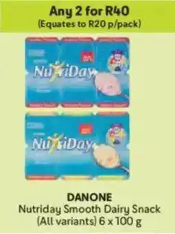 Makro DANONE Nutriday Smooth Dairy Snack offer