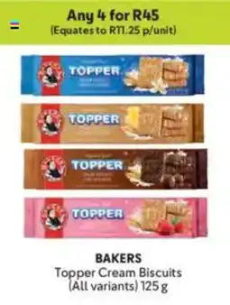 Makro BAKERS Topper Cream Biscuits offer