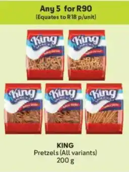 Makro KING Pretzels offer