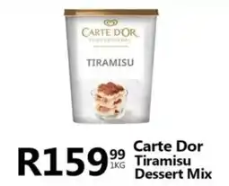 Take 'n Pay Carte Dor Tiramisu Dessert Mix offer