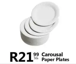 Take 'n Pay Carousal Paper Plates offer