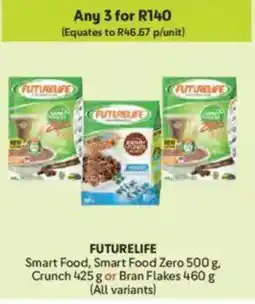 Makro FUTURELIFE Smart Food, Smart Food Zero, Crunch or Bran Flakes offer