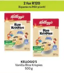 Makro KELLOGG'S Vanilla Rice Krispies offer