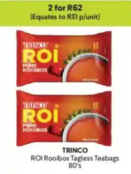 Makro TRINCO ROI Rooibos Tagless Teabags offer