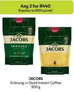 Makro JACOBS Krönung or Gold Instant Coffee offer