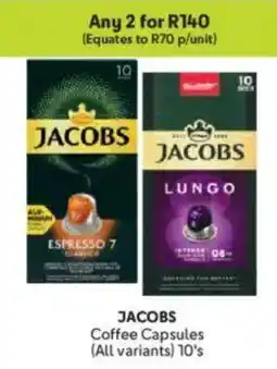 Makro JACOBS Coffee Capsules offer