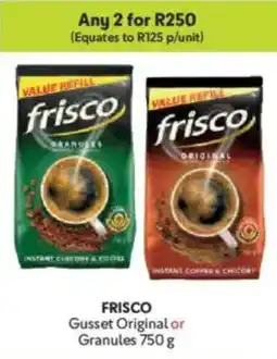 Makro FRISCO Gusset Original or Granules offer