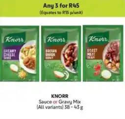 Makro KNORR Sauce or Gravy Mix offer