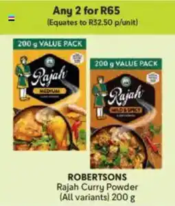 Makro ROBERTSONS Rajah Curry Powder offer