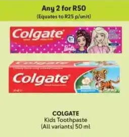 Makro COLGATE Kids Toothpaste offer