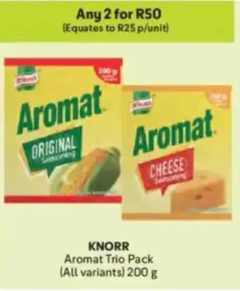 Makro KNORR Aromat Trio Pack offer