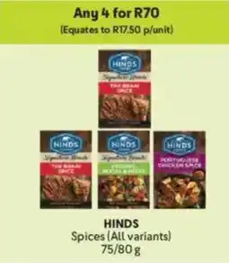 Makro HINDS Spices offer