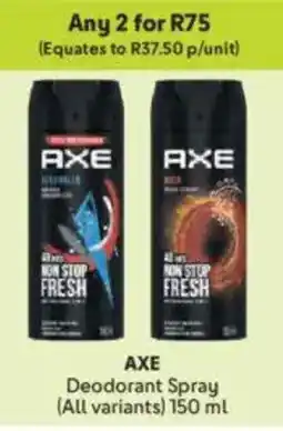 Makro AXE Deodorant Spray offer