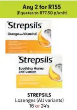 Makro STREPSILS Lozenges offer